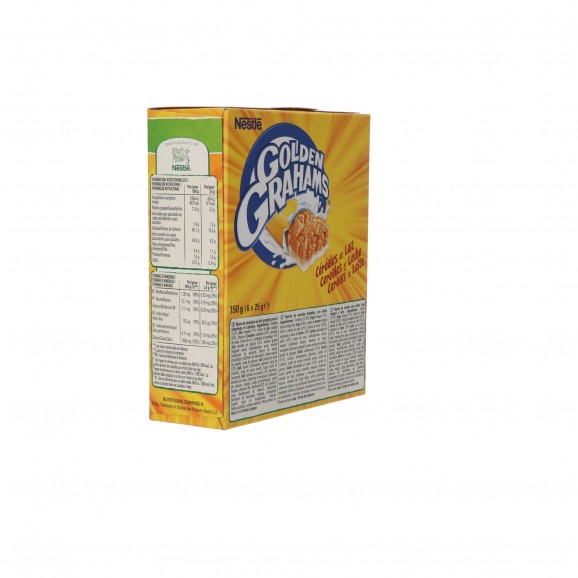 Barrita de cereales con leche Golden Grahams, 6 unidades 150 g. Nestlé