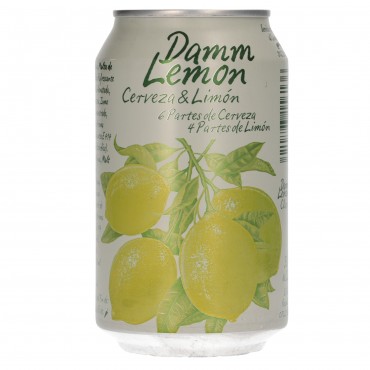 Cervesa amb llimona, 33 cl. Damm Lemon
