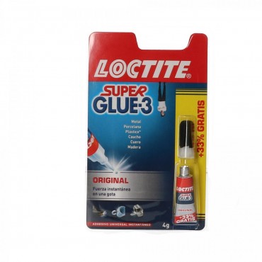 LOCTITE SUPER GLUE-3 LIQUIDO 3G