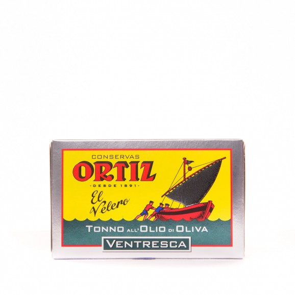 Ventresca de tonyina, 80 g. Ortiz