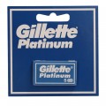 Recambio de láminas Platinum, 5 unidades. Gillette