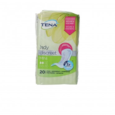 TENA LADY COMPRESA MINI 20U.