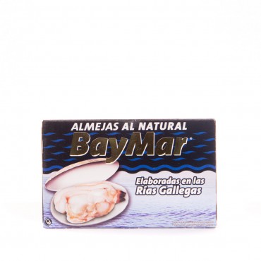 Palourdes naturelles des rias de Galice. Baymar