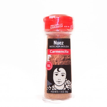 CARMENCITA NOIX MUSCADE MOULU 50GR