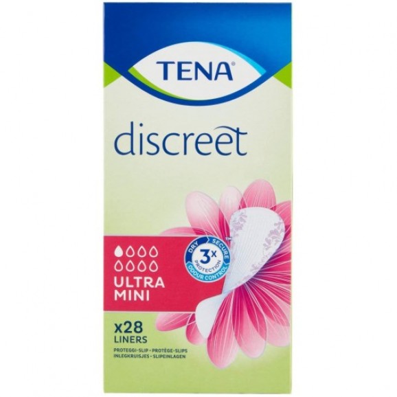 TENA LADY COMPRESA ULTRA MINI 28U
