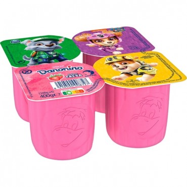 Danonino grande de fresa, 4 unidades. Danone