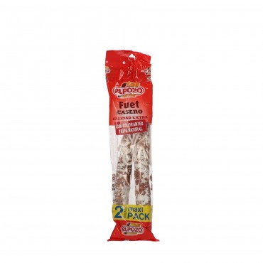 EL POZO LONGANIZA CASERA DUPLO 150G X 2U