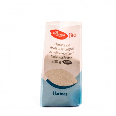 GRANERO FARINE AVOINE COMPLET BIO 500GR.