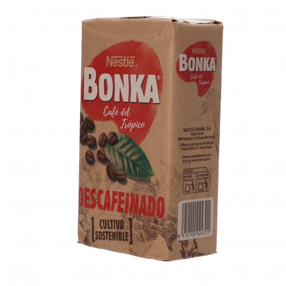 Café décaféiné, 250 g. Bonka