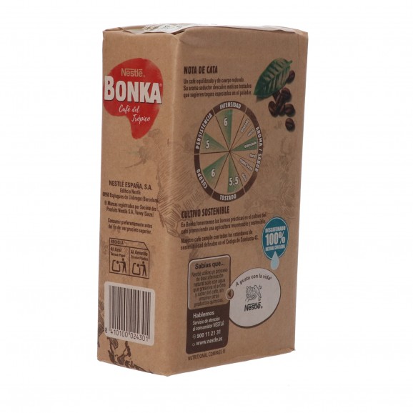Cafè descafeïnat natural, 250 g. Bonka