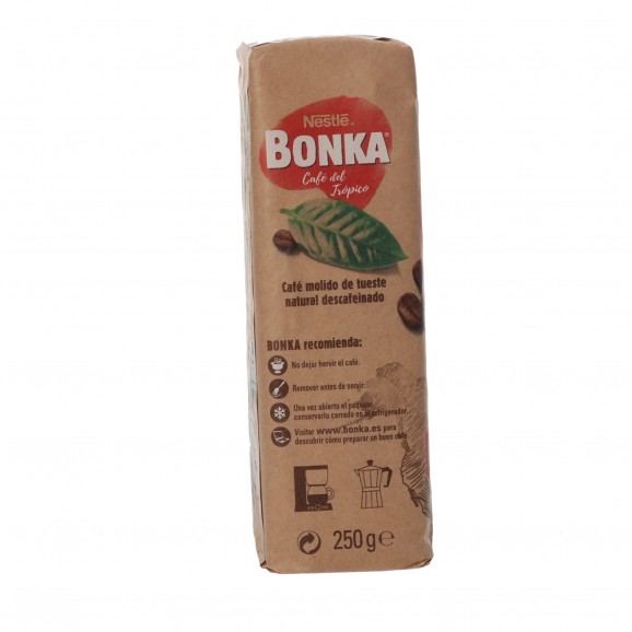 Cafè descafeïnat natural, 250 g. Bonka