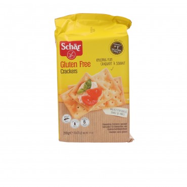 Galetes salades sense gluten, 210 g. Schär