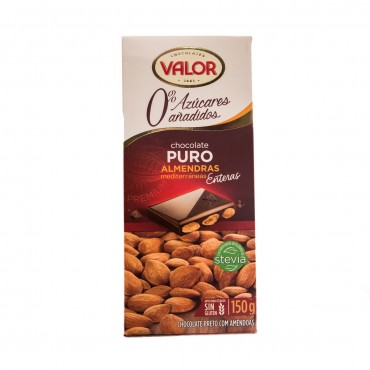 VALOR SANS SUCRE AMANDE 150 GR