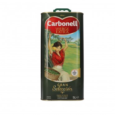 Oli d'oliva verge extra en llauna, 5 l. Carbonell