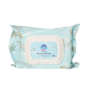 MICADERM LINGETTES DEMAQUILLE X25