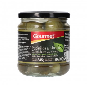 GOURMET PEPINILLOS GRANDES 345GR