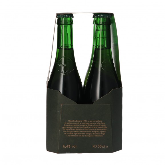 Cerveza 1925, 4 unidades de 33 cl. Alhambra