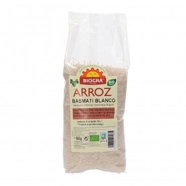 Riz basmati blanc, 500 g. Biográ