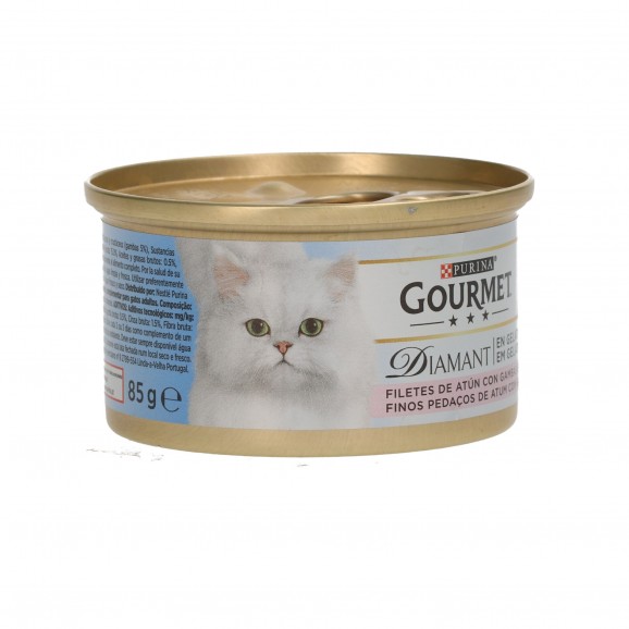 Aliment pour chat au thon Gold Diamant, 85 g. Gourmet Gold