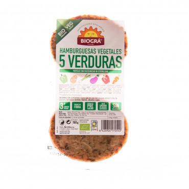 SORRIBAS BURGUER 5 LEGUMES 160G