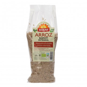 Riz basmati complet, 500 g. Biográ