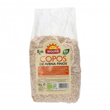 Flocs de civada fins, 500 g. Biográ