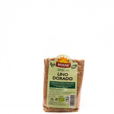 Lin doré, 250 g. Biográ