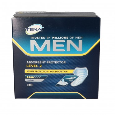 TENA MEN DISCREET PROTEGE SLIP L-2 10U.