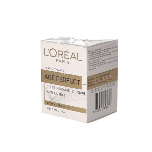 Crema hidratante para ojos Age Perfect, 15 ml. L'Oréal