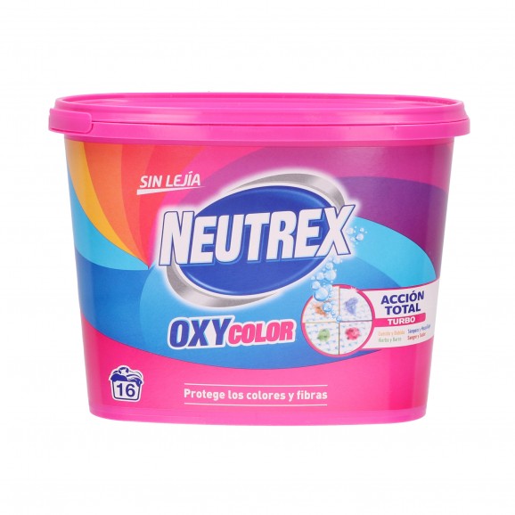 Quitamanchas Oxy color en polvo, 588 g. Neutrex