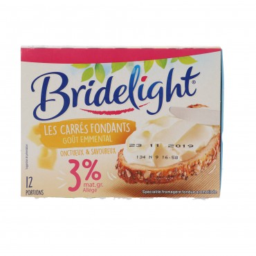 Queso extraligero, 12 unidades. Bridelight