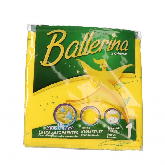 Chiffon jaune multi-usages, 1 unité. Ballerina