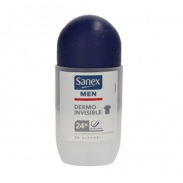 SANEX DEO ROLL-ON MEN INVISIBLE 50ML