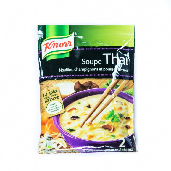 Sopa tailandesa, 69 g. Knorr