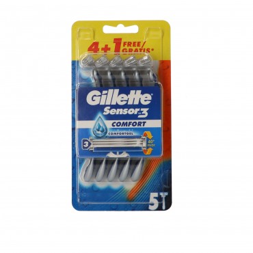 Rasoir Sensor 3 Sensitive, 4 unités. Gillette
