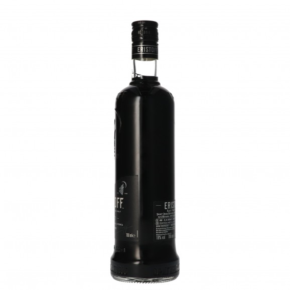 Vodka negro, 70 cl. Eristoff
