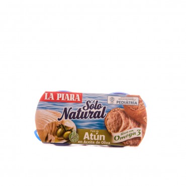 Pâté de thon, 2 unités de 150 g. La Piara