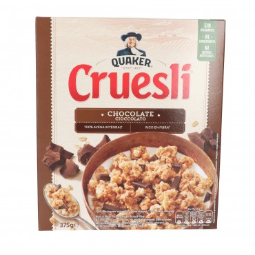 QUAKER CRUESLI CHOCOLAT 375GR