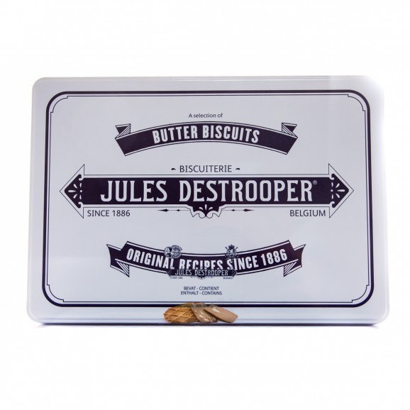 Assortiment de galetes en capsa metàl·lica, 350 g. Jules Destrooper