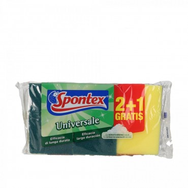Fregall universal, 3 unitats. Spontex