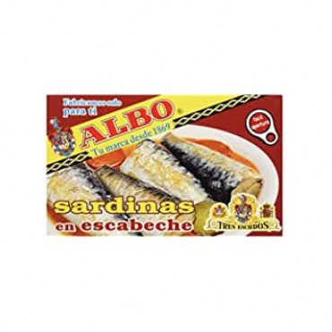 ALBO SARDINES PIQUANTE 82G