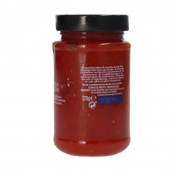 Tomate frito selección cosecha, 370 g. Hero