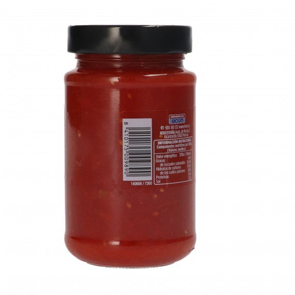 Tomate frito selección cosecha, 370 g. Hero