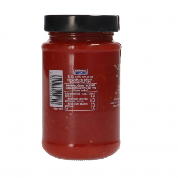 Tomate frito selección cosecha, 370 g. Hero