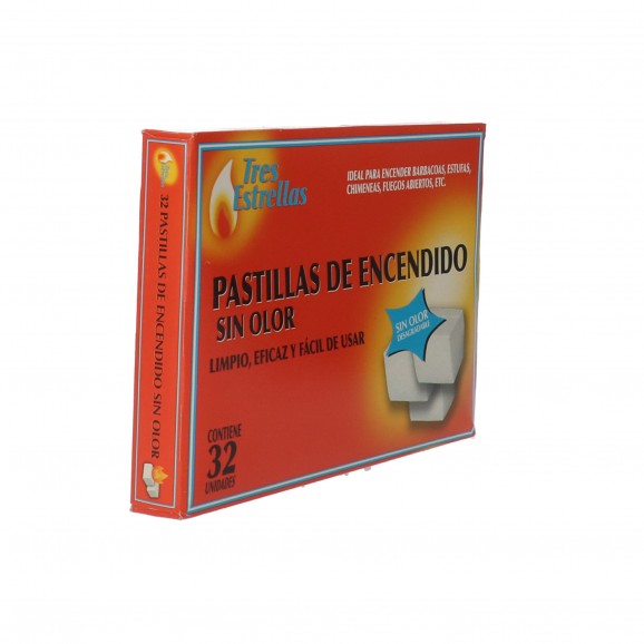 3 ESTRELLAS PASTILLES PARAFINA X32