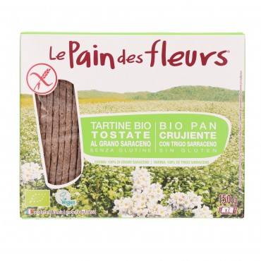 PAIN FLEURS BLAT NEGRE S/GLUTEN 150GR