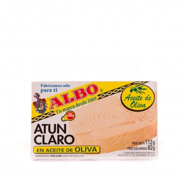 Thon à l'huile d'olive, 82 g. Albo