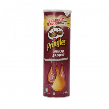 Chips goût jambon, 165 g. Pringles