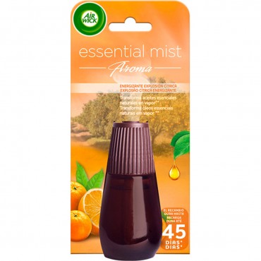 Recharge aux agrumes pour désodorisant Essential Mist, 1 unité. Air Wick