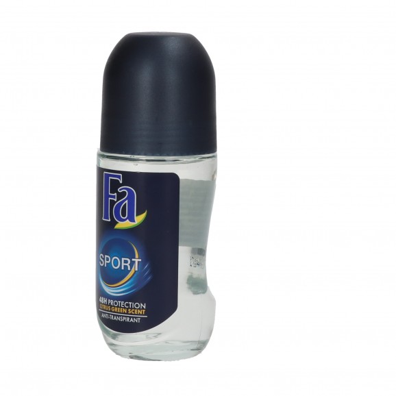 Déodorant à bille invisible sport, 50 ml. Fa